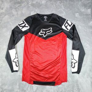 Fox Racing 180 Motocross Jersey Small Mesh Drop Tail Graphic Colorblock Riding